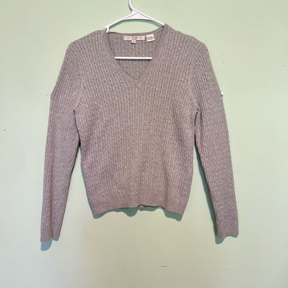 Pris Grey Knit Sweater Brand New